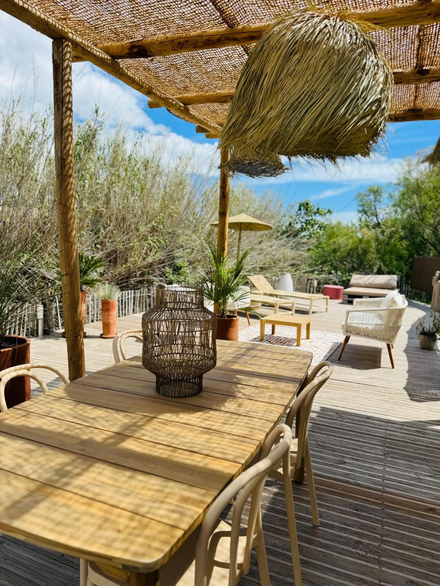 Cabane Le Flamant Avec Jardin, Piscine Et Parking Σαιντ-Μαρί-ντε-λα-Μερ Εξωτερικό φωτογραφία