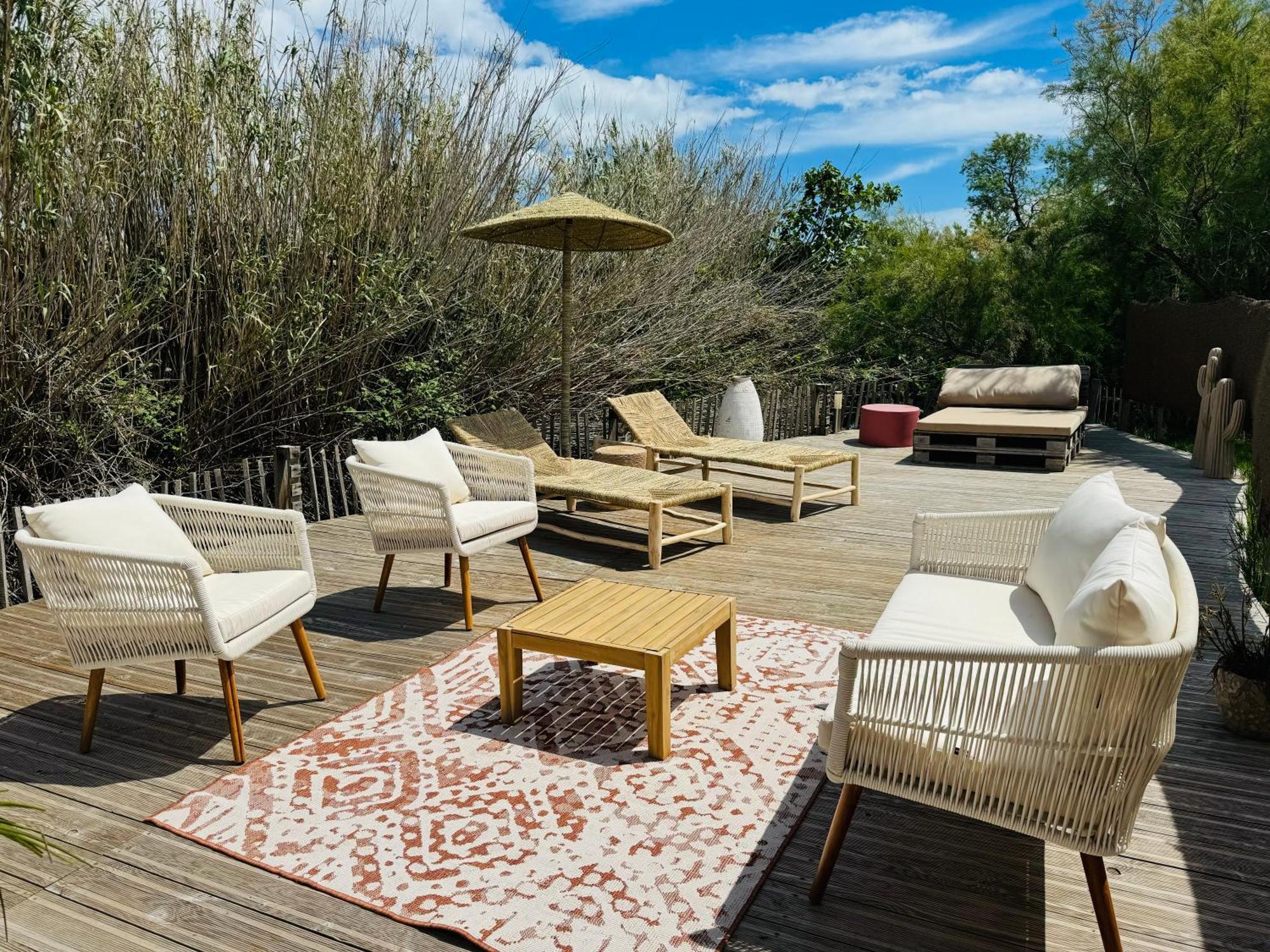 Cabane Le Flamant Avec Jardin, Piscine Et Parking Σαιντ-Μαρί-ντε-λα-Μερ Εξωτερικό φωτογραφία